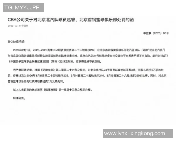 晚上9点，我国篮协发布重磅罚单！四球员禁赛1个月，名记：罚重了